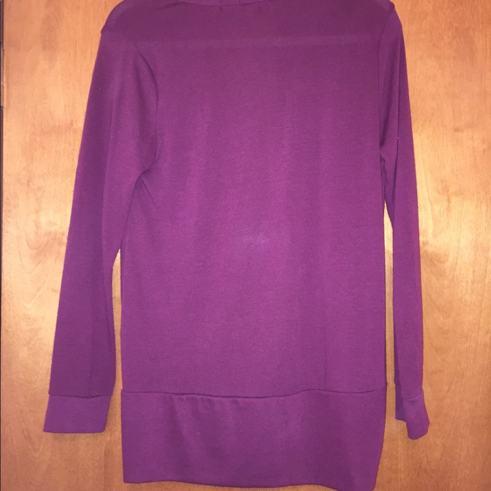 Maroon Cardigan - Picture 2 of 2
